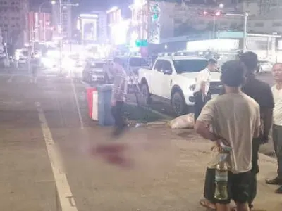 一名美籍华人在西港某赌场门口被2中国人持刀刺死