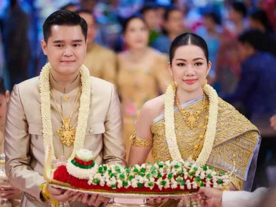 【多图】金边市长女儿大婚，政商名流纷纷出席