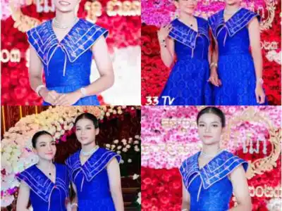 女富豪迪达娜千金长相甜美 亮相参加母亲婚宴