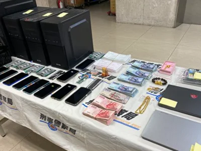 简讯诈骗获利逾六百万 警逮17人