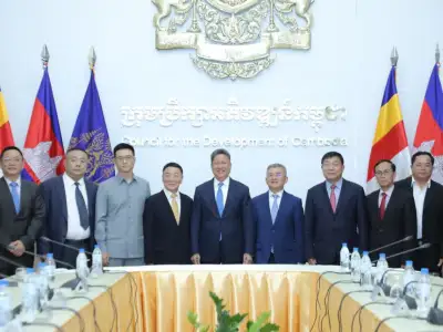 中国吉林省贸促会经贸代表团对柬埔寨进行考察访问