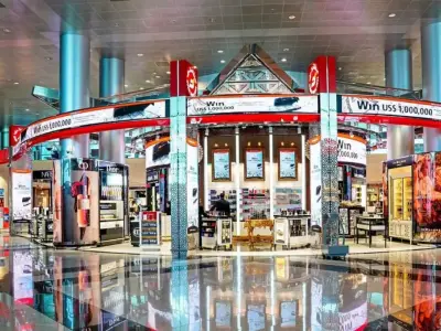 迪拜免税店迎来大量中国游客