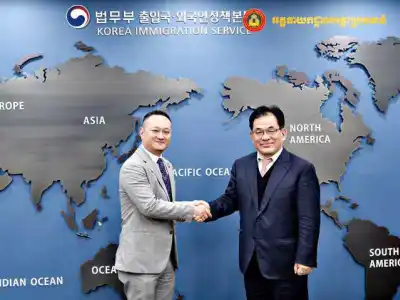 柬埔寨与韩国将加强打击跨境犯罪