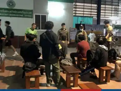 被中国人骗到波贝从事电诈，9名泰国人获救