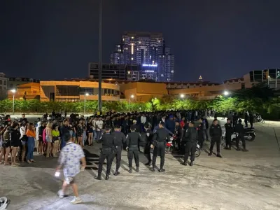 金边240多名不良少年被警方教育！