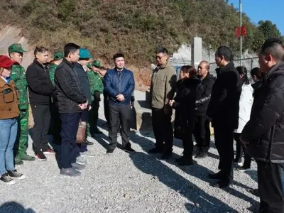 越南河江省与中国云南省开展双边边境联合巡查