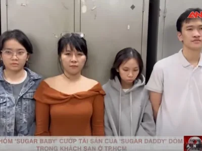 胡志明市一男子嫖娼拒付款，余额不足！多次骗嫖后中“仙人跳”