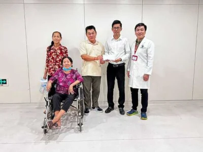 72岁老妇脑血栓，获洪玛耐首相援助