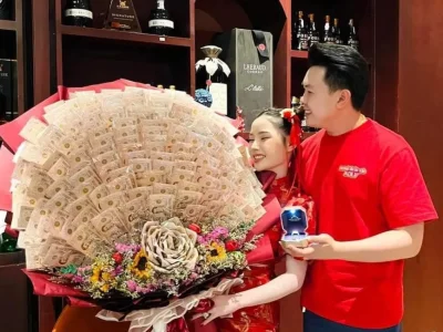 20万泰铢“有钱花”！老挝女网红穿旗袍晒情人照