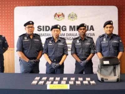 中国籍乘客企图走私17万令吉现钞，在吉隆坡国际机场被当场逮捕！