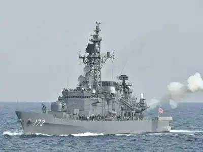 两艘日本军舰将在西港停靠