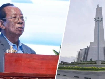 为表彰前总理洪森，柬埔寨将建三座纪念碑