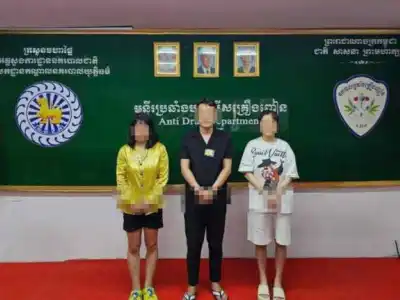 金边一家KTV涉毒，3名中国人被捕