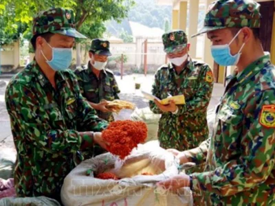 越南谅山省峙马口岸坚决防范打击走私活动