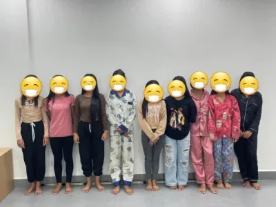 警方突查2个涉黄地点，解救9人受害者