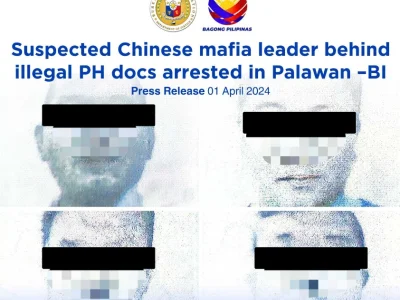 菲律宾捣毁外国人假证窝点 逮捕四名中国人