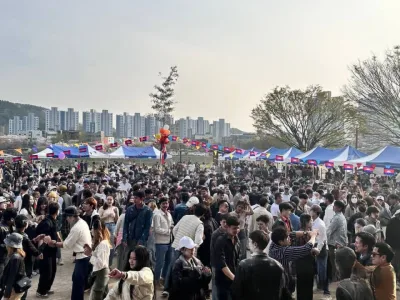 在韩超3000名柬劳工举行新年活动！