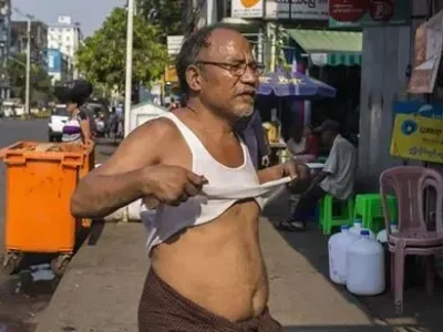 缅甸极端高温威胁生命，最高温度47℃ 仰光的部分镇区将暂时停电约一周