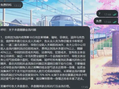 盘总投稿：关于杀盘精聊金流问题