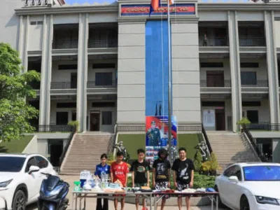 柬埔寨5名嫌犯涉嫌非法贩毒和持枪被捕，包括1名中国人！