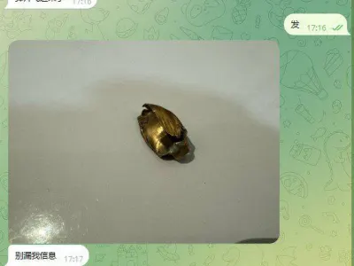 群友投稿：在努力敲键盘弹片飞进来了