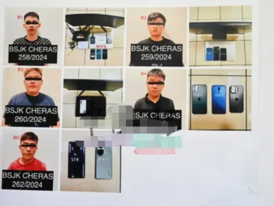 为其他诈骗“同行”开发专用财务系统，中国籍5男2女在大马被捕：已卖给5名中国“客户”使用！