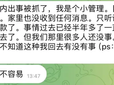 网友求助：大老板在国内被抓了，我小管理会不会有事？