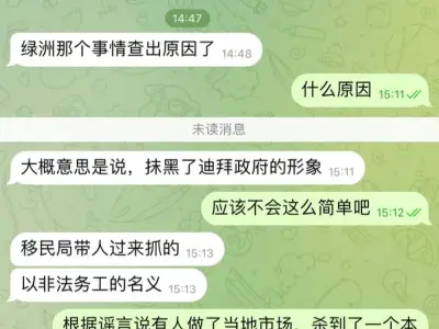 网友曝光：迪拜绿洲园区真相大揭秘