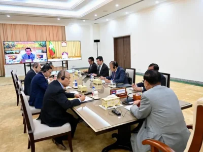 缅甸国管委会否同意洪森见杜昂山素季？