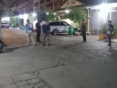 昨晨，一名中国男子在金边朝天开枪！金边警方介入调查.