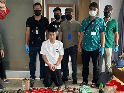 西港58公斤毒品案 4名中国人被控制贩毒罪