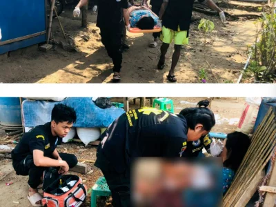 缅甸两口子吵架，丈夫竟举起刀砍向妻子，妻子被砍成重伤