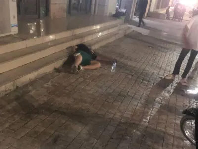 【视频】西港中国城一名中国男子坠楼