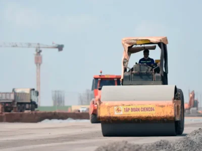 越南龙城机场即将需要14,000名工人