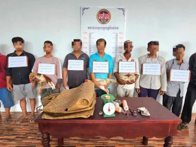 柬埔寨警方突查聚赌窝点，9人被捕！