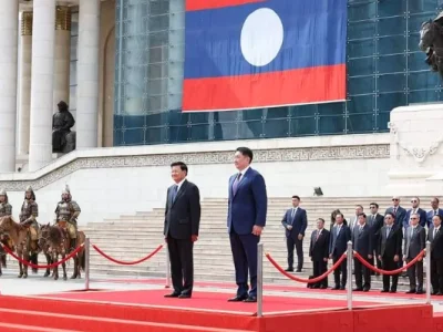 老挝通伦主席到蒙古国进行国事访问：邀请蒙古国投资者关注老挝畜牧业机会...