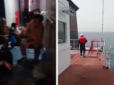 遭胡塞武装袭击的菲律宾海员发出紧急求救