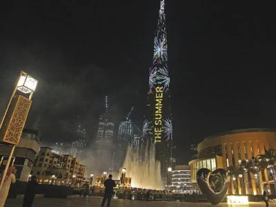 迪拜被评为全球夜景最美的城市