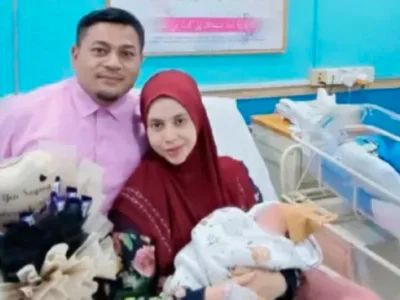 马来西亚年近40岁的网红夫妻，迎来他们第12个孩子！