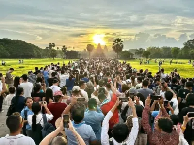 今年上半年，超52万人次外国游客购买吴哥门票！
