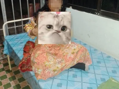 趁着老婆哺乳时连砍其4刀，柬埔寨吸毒男连夜逃跑