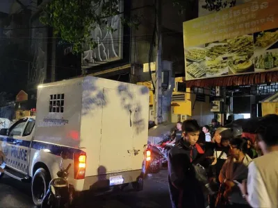 金边警方扫荡涉赌窝点，抓获10名赌徒