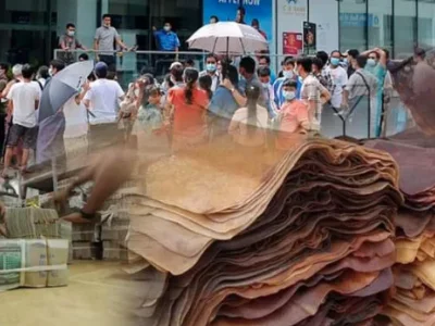 由于银行取款困难，孟邦的橡胶交易暂停