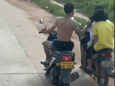 马路“判官”？老挝骑车男子给路过女子一耳光，后续引人舒适