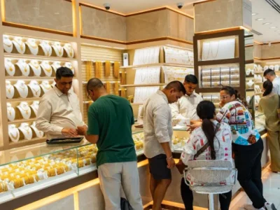 外籍人暑期疯抢黄金珠宝