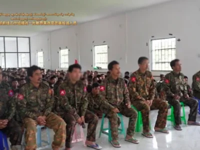 重磅！8名缅军军官携300余名士兵在腊戌向MNDAA投降