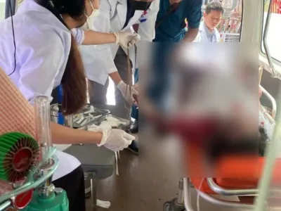 金边一名男子从工厂屋顶跳下身亡！