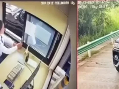 开警车扔高速卡，男子行径嚣张引公愤