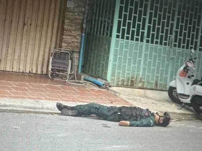 突发！金边BKK发生枪击，1人被当场击毙