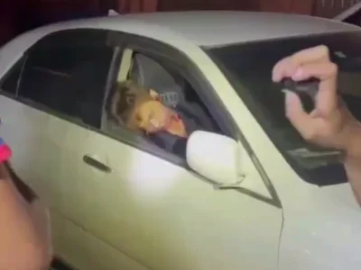 网友投稿：昨天晚上木姐发生了一起追车枪击案